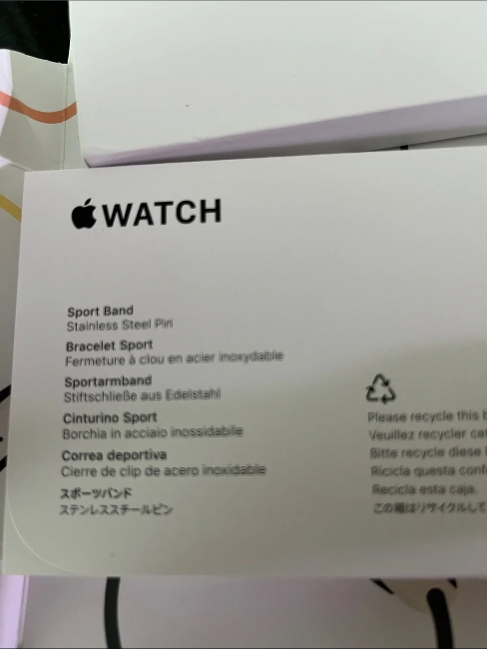 Apple Pink Smartwatch Apple Watch SE generation 2 40 mm starlight band